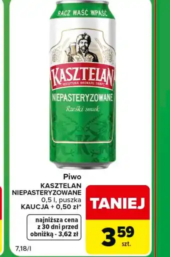 Carrefour Express Piwo Kasztelan oferta