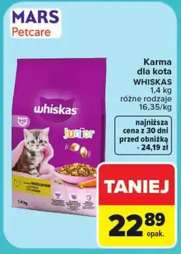 Carrefour Market Karma dla kota Whiskas oferta