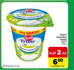 Carrefour Express Jogurt naturalny Zott oferta