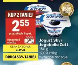 Delikatesy Centrum Jogurt Skyr Jogobella Zott oferta