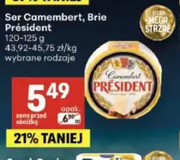 Delikatesy Centrum Ser Camembert, Brie Président oferta