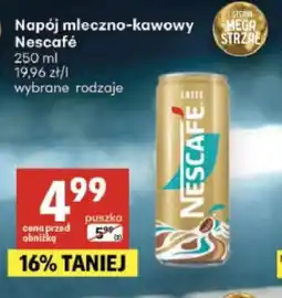 Delikatesy Centrum Napój mleczno-kawowy Nescafé oferta