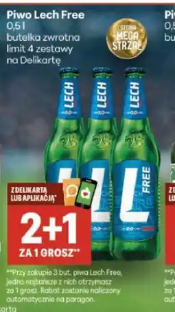 Delikatesy Centrum Piwo Lech Free oferta