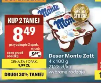 Delikatesy Centrum Deser Monte Zott oferta