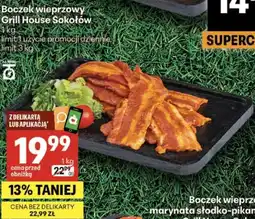 Delikatesy Centrum Boczek wieprzowy Grill House Sokołów oferta