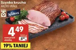 Delikatesy Centrum Szynka krucha Krakus oferta
