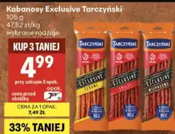 Delikatesy Centrum Kabanosy Exclusive Tarczyński oferta