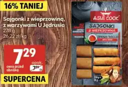 Delikatesy Centrum Sajgonki z wieprzowiną, z warzywami U Jędrusia oferta