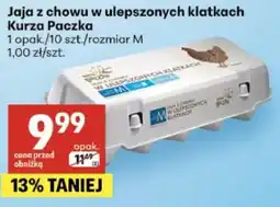 Delikatesy Centrum Jaja z chowu ulepszonych klatkach Kurza Paczka oferta