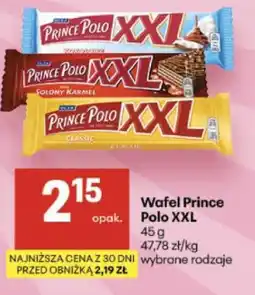 Delikatesy Centrum Wafel Prince Polo XXL oferta