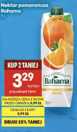 Delikatesy Centrum Nektar pomarańcza Bahama oferta