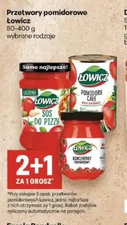 Delikatesy Centrum Przetwory pomidorowe Łowicz oferta