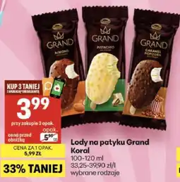 Delikatesy Centrum Lody na patyku Grand Koral oferta