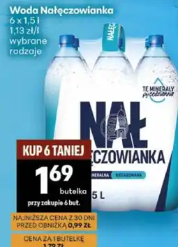Delikatesy Centrum Woda Nałęczowianka oferta