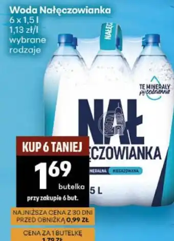 Delikatesy Centrum Woda Nałęczowianka oferta