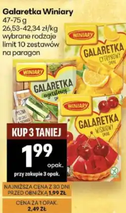 Delikatesy Centrum Galaretka Winiary oferta