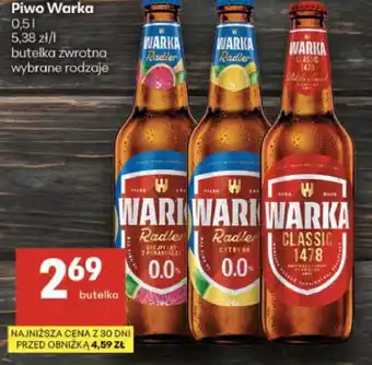 Piwo Warka Radler