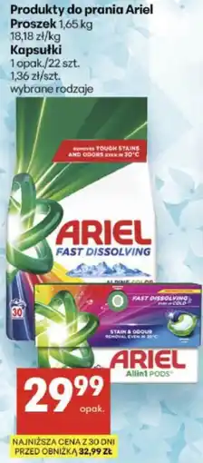 Delikatesy Centrum Produkty do prania Ariel oferta
