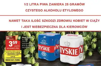 Delikatesy Centrum Piwo Tyskie oferta