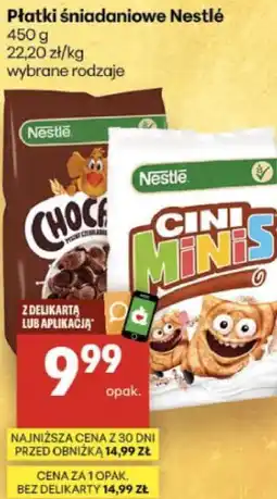 Delikatesy Centrum Płatki śniadaniowe Nestlé oferta