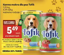 Delikatesy Centrum Karma mokra dla psa Tofik oferta