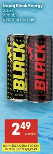 Delikatesy Centrum Napój Black Energy oferta