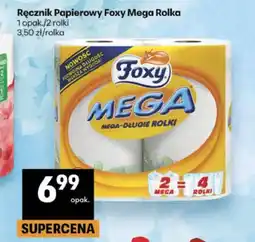 Delikatesy Centrum Ręcznik Papierowy Foxy Mega Rolka oferta