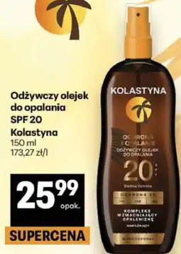 Delikatesy Centrum Odżywczy olejek do opalania SPF 20 Kolastyna oferta