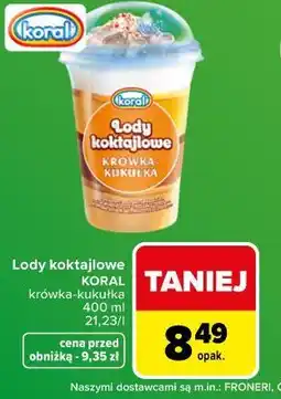 Carrefour Market Lody koktajlowe Koral oferta