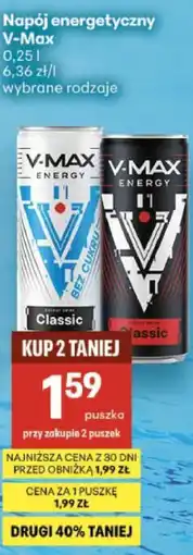 Delikatesy Centrum Napój energetyczny V-Max oferta
