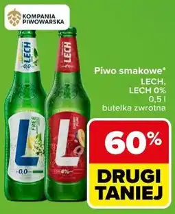 Carrefour Piwo smakowe LECH, LECH 0% oferta