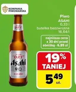 Carrefour Market Piwo ASAHI oferta
