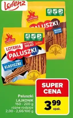 Carrefour Paluszki Lajkonik oferta