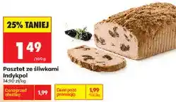 Biedronka Pasztet ze śliwkami Indykpol oferta
