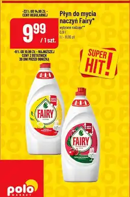 Polomarket Płyn do mycia naczyń Fairy oferta