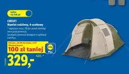 Lidl Namiot Crivit oferta