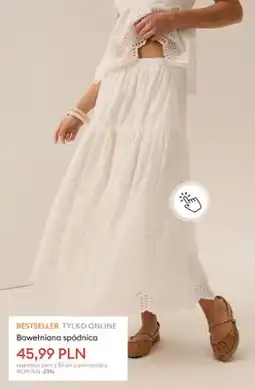 Sinsay Spódnica bawełniana oferta