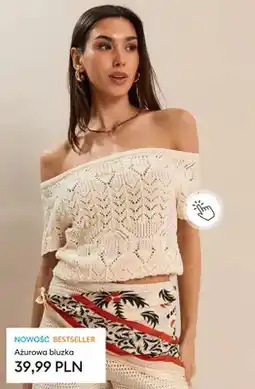 Sinsay Ażurowa bluzka oferta