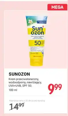 Rossmann Krem przeciwsłoneczny Sun Ozon SPF 50 oferta