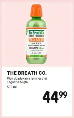 Rossmann Płyn do płukania jamy ustnej The Breath Co. Łagodna Mięta oferta