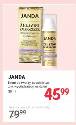 Rossmann Krem do twarzy Janda Żelazko Zmarszczek na dzień oferta
