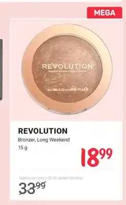 Rossmann Bronzer Revolution Long Weekend oferta