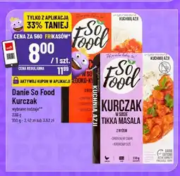 Polomarket Danie So Food kurczak w sosie tikka masala z ryżem oferta