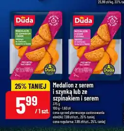 Polomarket Medalion ze szpinakiem i serem Duda oferta