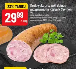Polomarket Kiełbasa Królewska z szynki dobrze przyprawiona Rzeźnik Szymon oferta