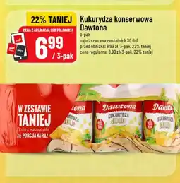 Polomarket Kukurydza konserwowa Dawtona 3-pak oferta
