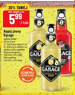 Polomarket Napój piwny Garage Lemon & Lime Shock oferta