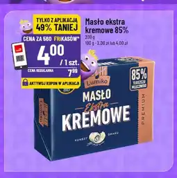 Polomarket Masło ekstra kremowe 85% Lumiko oferta