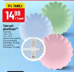 Polomarket Talerzyki plastikowe 4-pak oferta