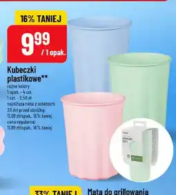 Polomarket Kubeczki plastikowe 4-pak oferta